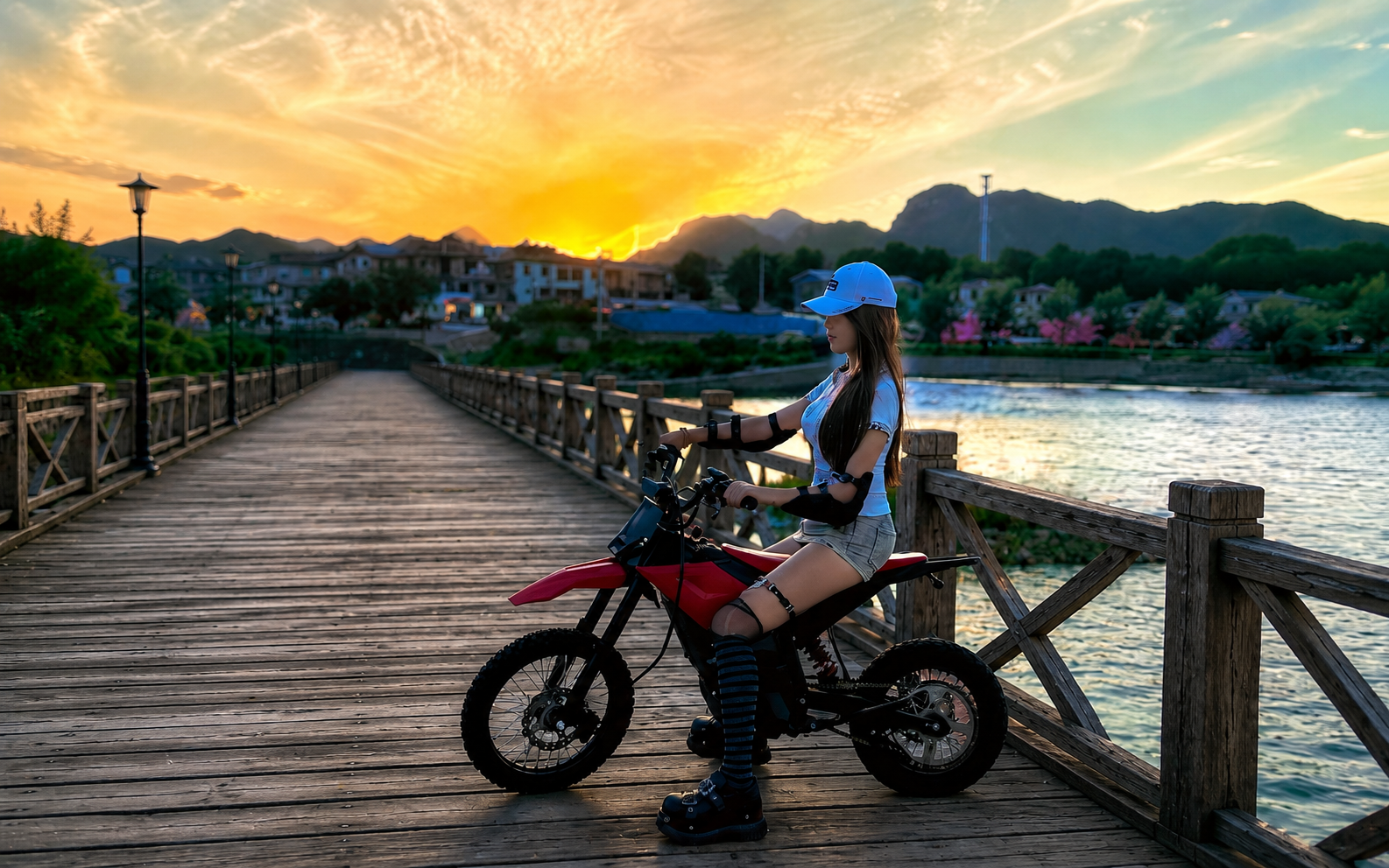 Sarah T. riding EVOKUN