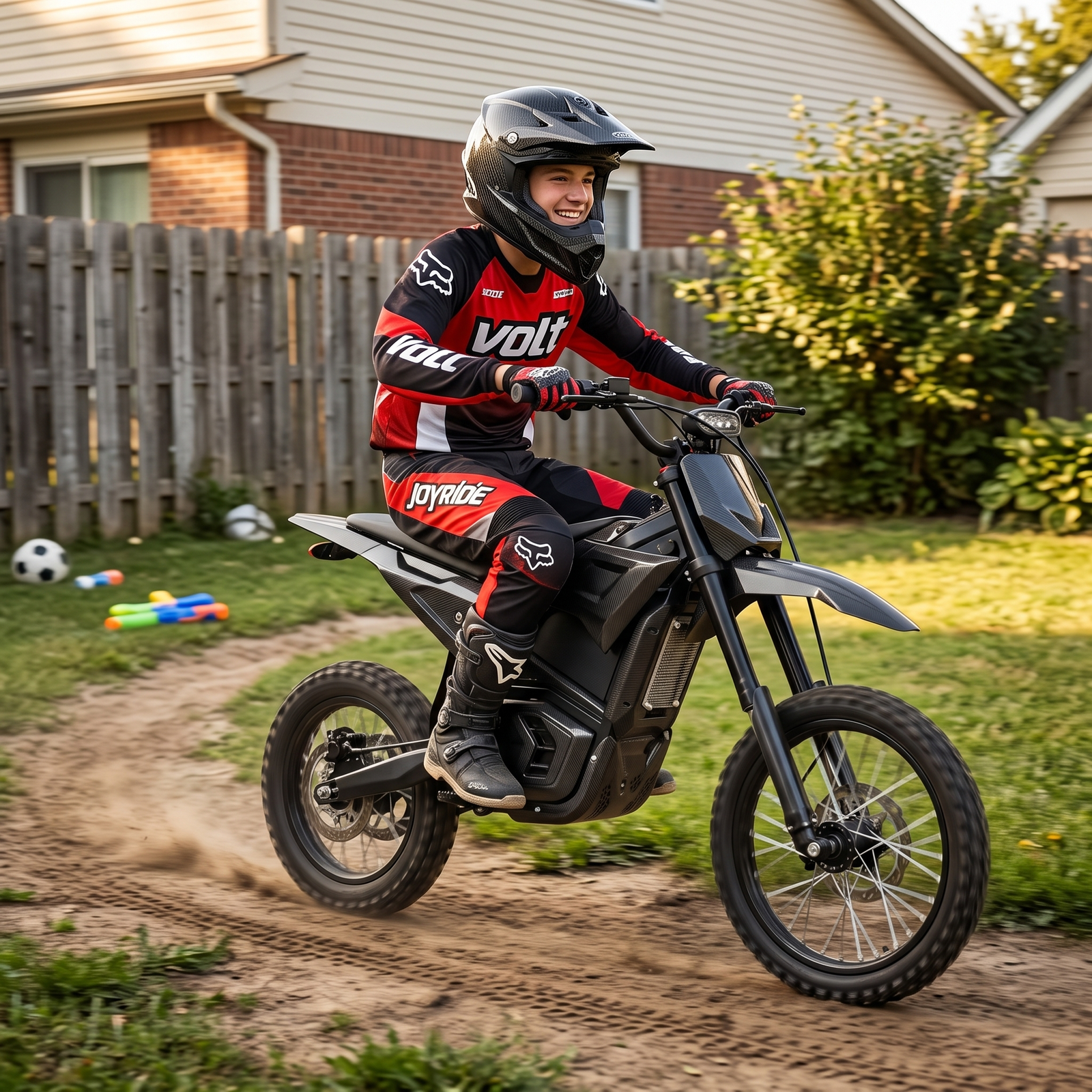 EVOKUN electric motorcycle golden hour sunset freedom ride
